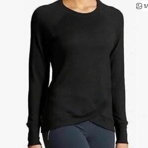 ✨Athleta Bundle✨   2 - Criss Cross Sweatshirts : black and gray